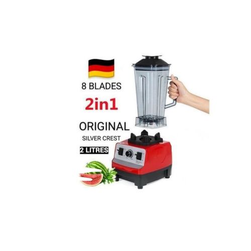 Silver Crest 2L Industrial 8500W Food Crusher Blender With 2 In 1 Functionality