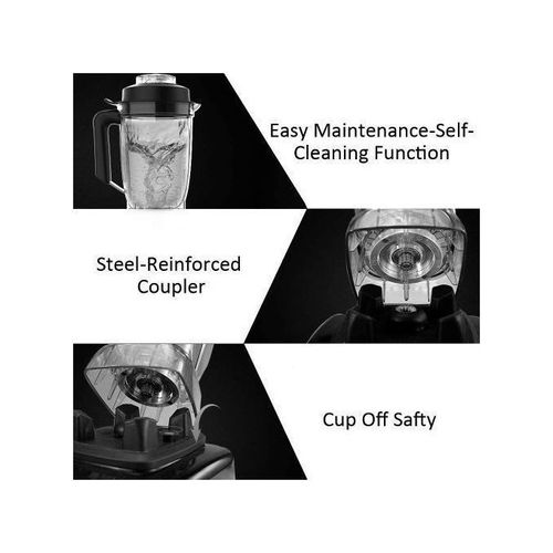 Silver Crest 2L Industrial 8500W Food Crusher Blender With 2 In 1 Functionality