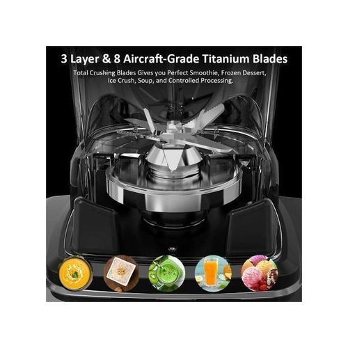 Silver Crest 2L Industrial 8500W Food Crusher Blender With 2 In 1 Functionality