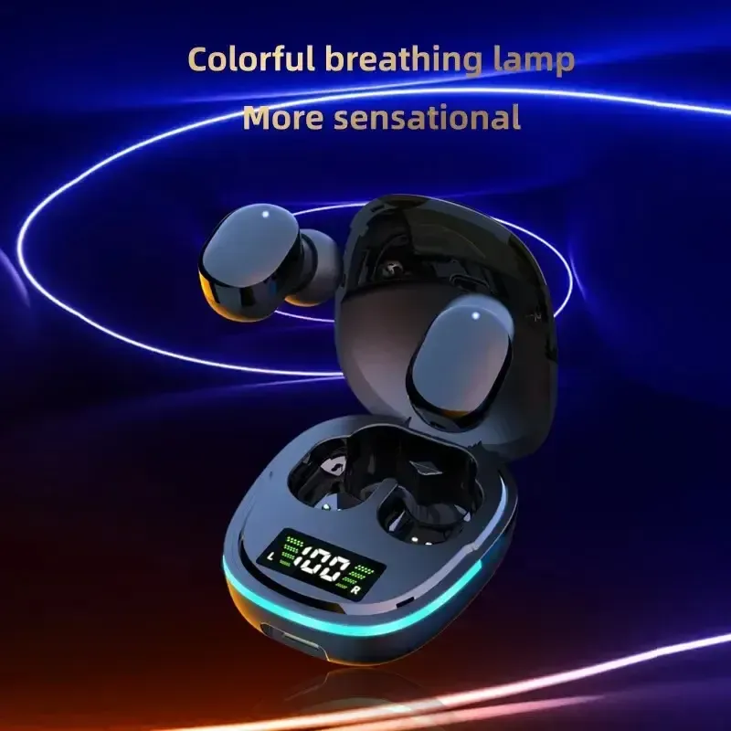 TWS G9S Hi-Fi Wireless Earbuds - Exceptional Sound Quality, Advanced Noise-Canceling Technology, Intuitive Touch Control, Rapid USB Charging Case Included - Perfect for Active Lifestyles, Runners, and Gamers, Ideal Christmas Gift