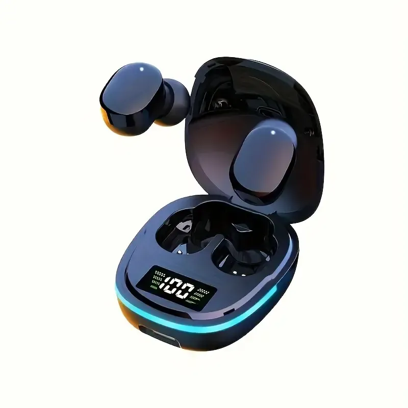 TWS G9S Hi-Fi Wireless Earbuds - Exceptional Sound Quality, Advanced Noise-Canceling Technology, Intuitive Touch Control, Rapid USB Charging Case Included - Perfect for Active Lifestyles, Runners, and Gamers, Ideal Christmas Gift