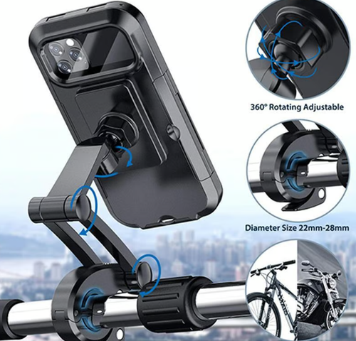 Waterproof Bicycle & Motorcycle Phone Holder