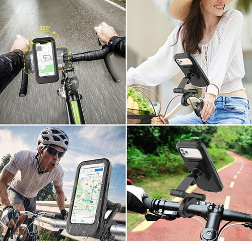Waterproof Bicycle & Motorcycle Phone Holder