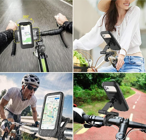 Waterproof Bicycle & Motorcycle Phone Holder
