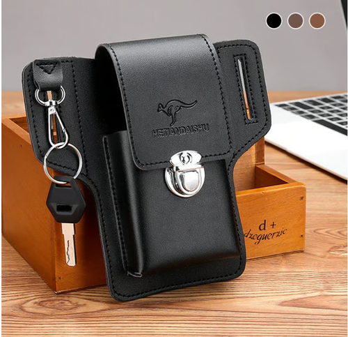 Fashion Multifunctional Men's Waist Bag