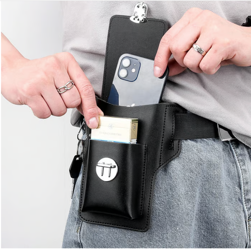 Fashion Multifunctional Men's Waist Bag