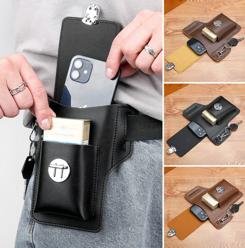 Fashion Multifunctional Men's Waist Bag