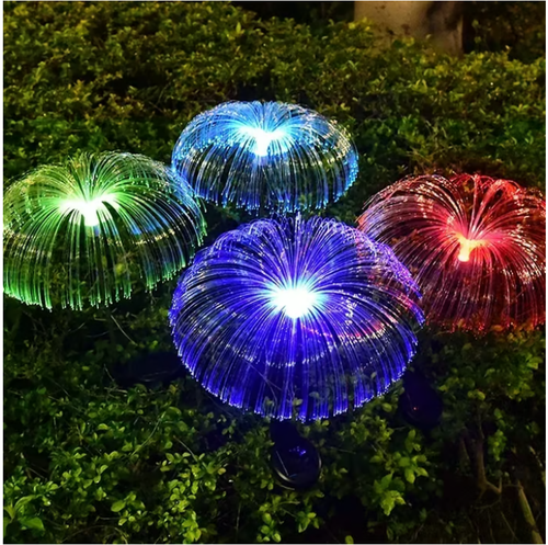 Solar Garden Changing Jellyfish Lights