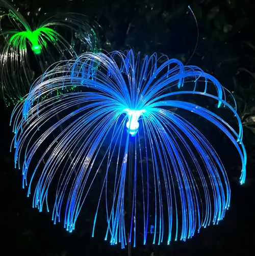 Solar Garden Changing Jellyfish Lights