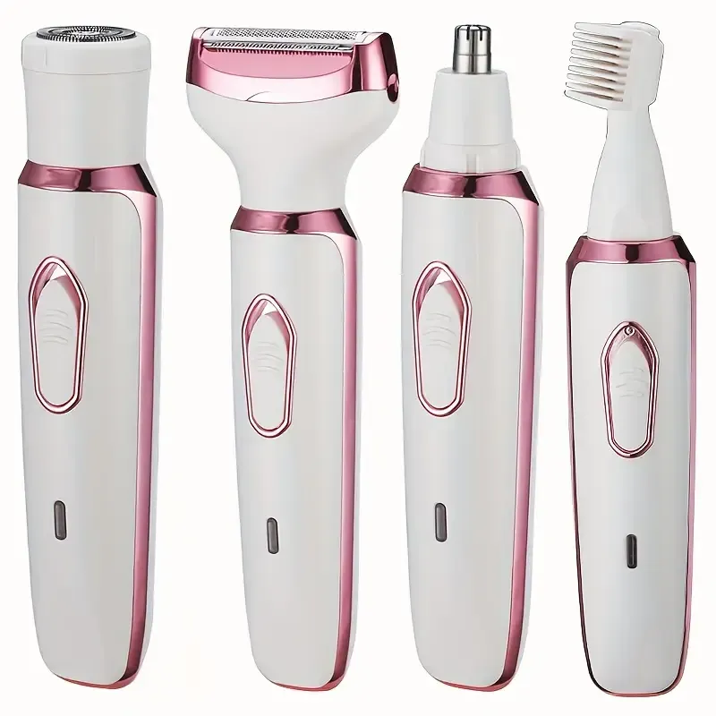 Electric women's shaver private care women's all-in-one armpit hair private part pubic hair trimming and shaving device