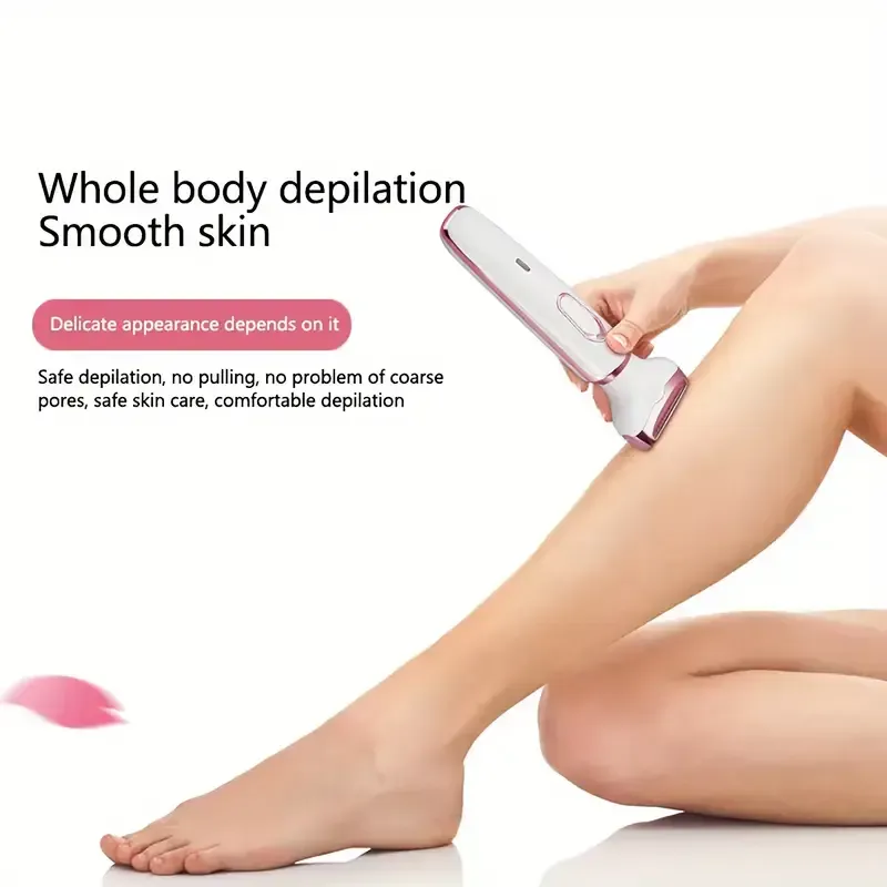 Electric women's shaver private care women's all-in-one armpit hair private part pubic hair trimming and shaving device