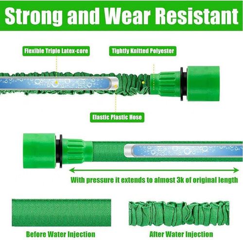 Magic Hose Pipe With 7 Spray Gun Functions