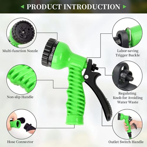 Magic Hose Pipe With 7 Spray Gun Functions