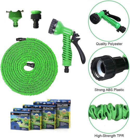 Magic Hose Pipe With 7 Spray Gun Functions