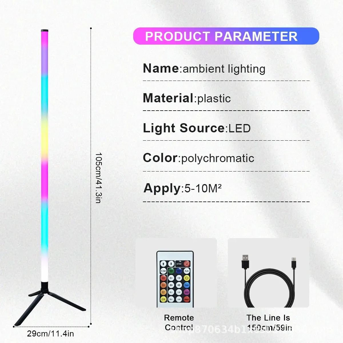 Smart LED Floor Lamp