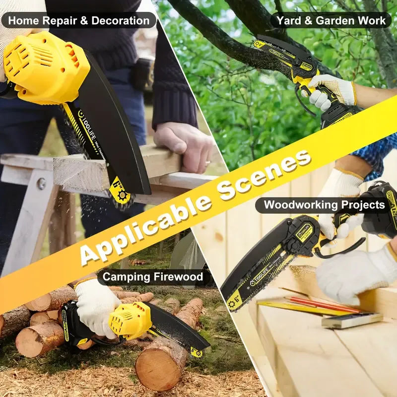 Mini Chainsaw Cordless
