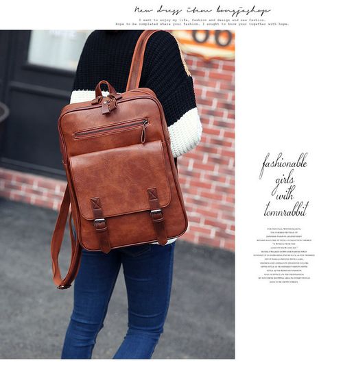 Casual college style backpack
