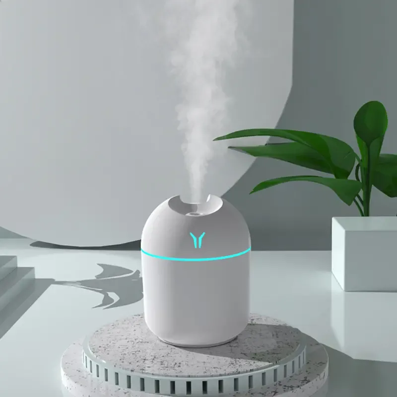 Air Humidifier Cute Aroma Diffuser with Night Light Cold Mist for Bedroom Home Car Plants Purifier Humifier Room Freshener