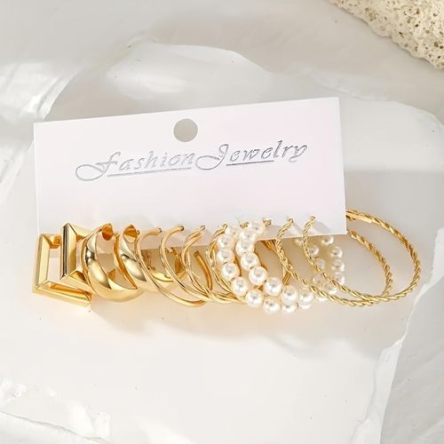 24 pairs of earrings combination set