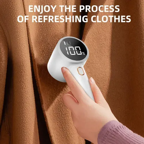 Fabric Pill Shaver | Lint Removal Device | Sweater Lint Shaver, Electric Lint Brush, Clothes Pill Remover, Carpet Lint Shaver, Sheet Lint Remover, Lint Shaver for Upholstery
