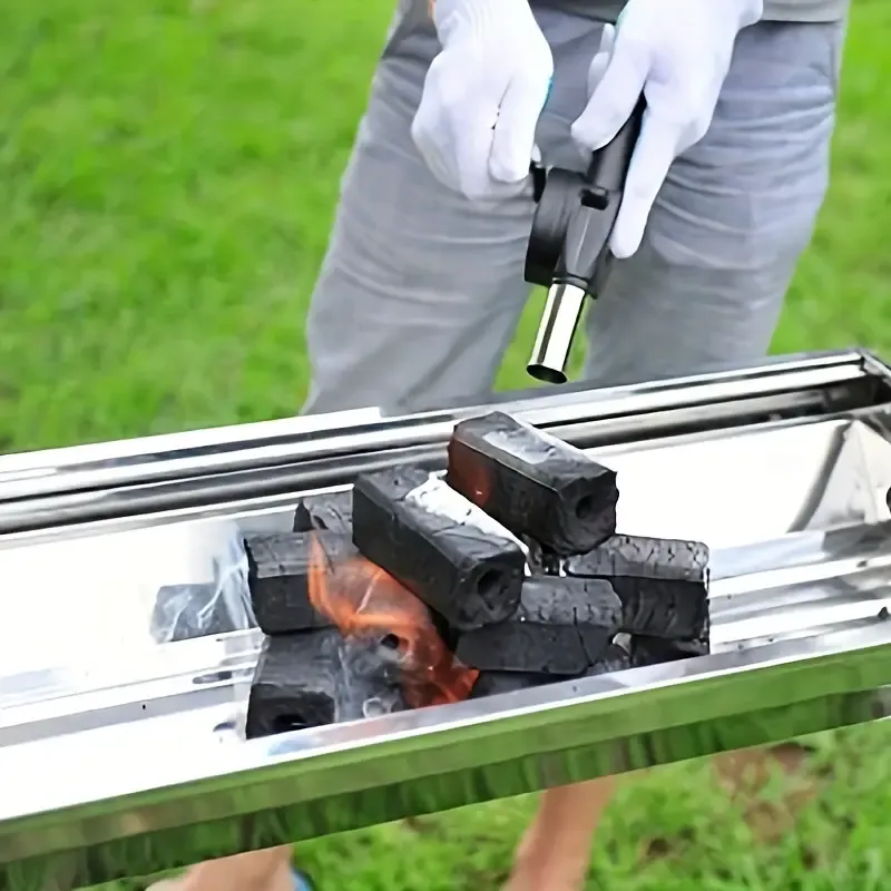 Hand-Operated Blower For BBQ