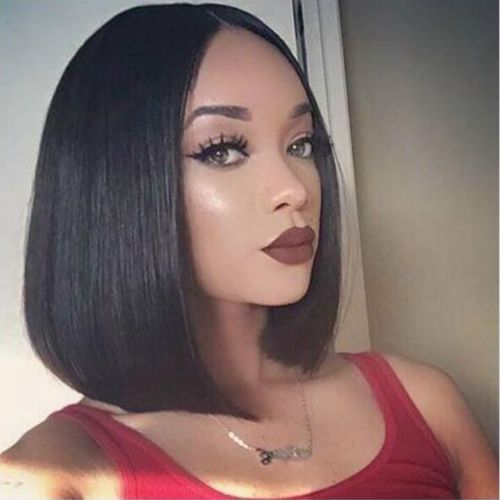 Klaiyi Yaki Straight Put On and Go Glueless Bob Wig 7x5 Pre-Cut Lace Closure Wig Beginner Friendly Flash Sale