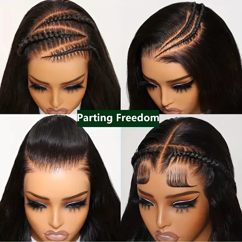 Klaiyi Yaki Straight Put On and Go Glueless Bob Wig 7x5 Pre-Cut Lace Closure Wig Beginner Friendly Flash Sale