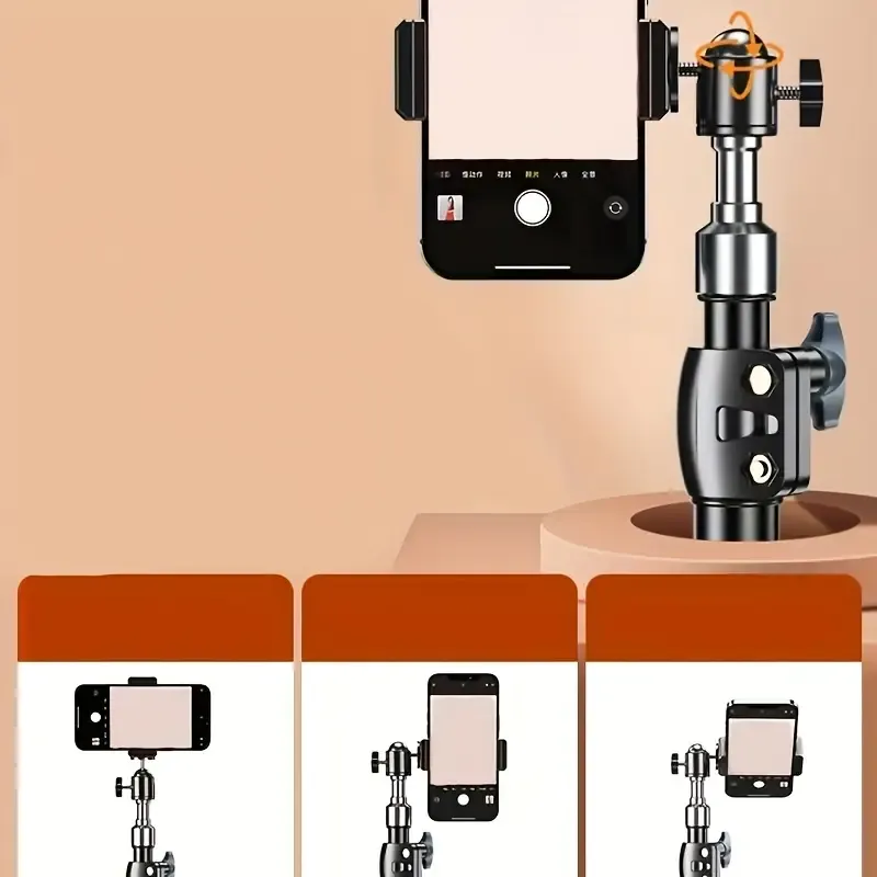 1.6m Mobile Phone Bracket Black