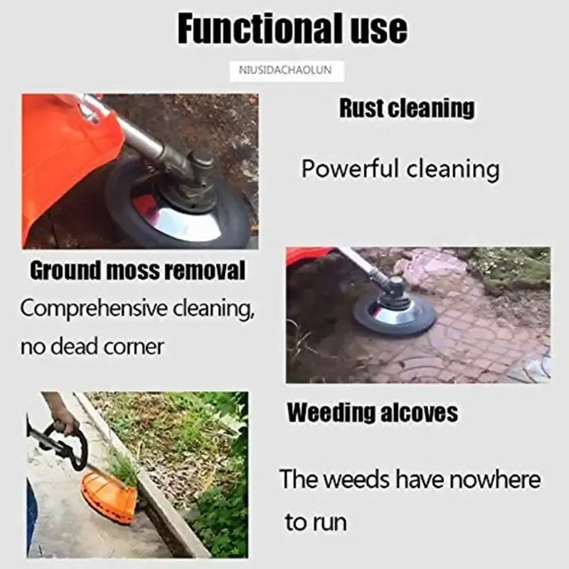 1pc Grass Trimmer Head Steel Wire Trimming Head Rusting Brush Cutter Mower Wire Weeding Head For Garden Lawn Mower