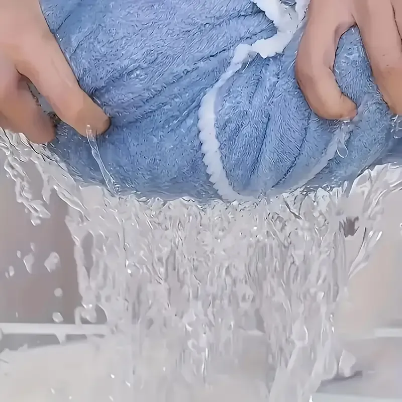 1pc Coral Velvet Wearable Bath Towel Skirt for Women - Soft