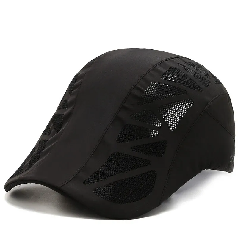 Breathable Quick Dry Premium Peaked Cap - Sport Print Mesh Sun Hat For Casual Leisure Outdoor Sports - Christmas Gift