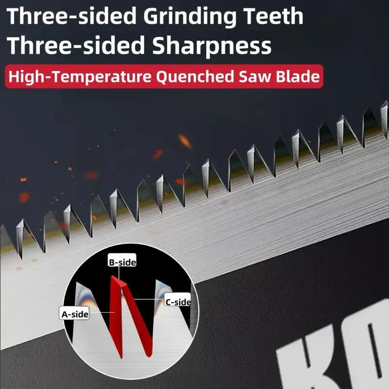 Durable SK5 Steel Multi-Functional Folding Saw