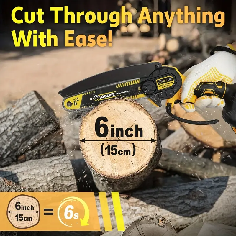 Mini Chainsaw Cordless