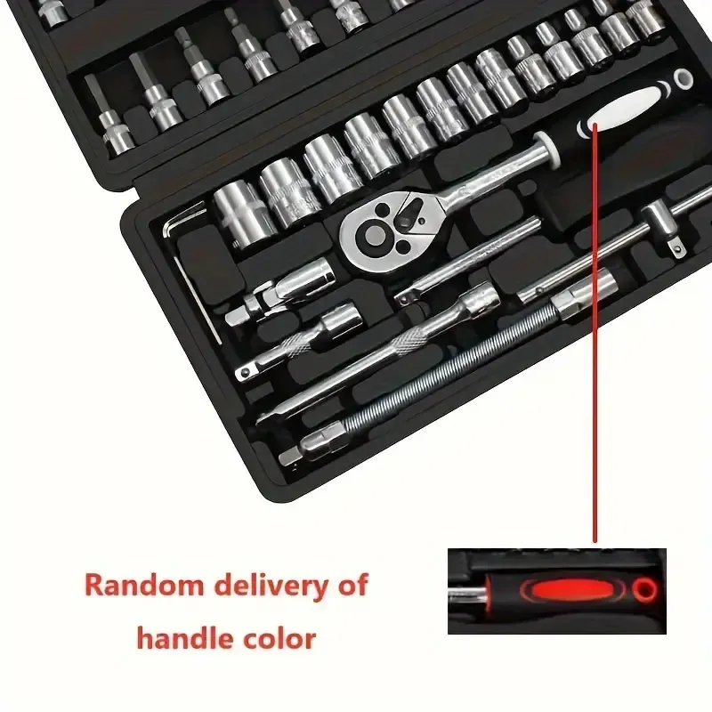 Car Repair Tools, Automotive Maintenance Repairing Tool Accessories Multi-Purpose Repair Tool Set – Ratchet Torque Wrench & Screwdrivers, Portable Auto And Bike  And motorcycle Maintenance Kit