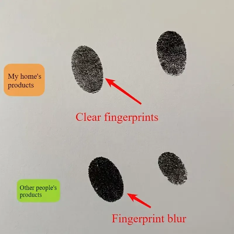 1 Set Youngsters Handprint & Footprint Imprint Kit, Non-Toxic Ink Pad with 2 Paper Sheets, DIY Youngsters Souvenir Casting, Easy to Use, Safe for Youngsters