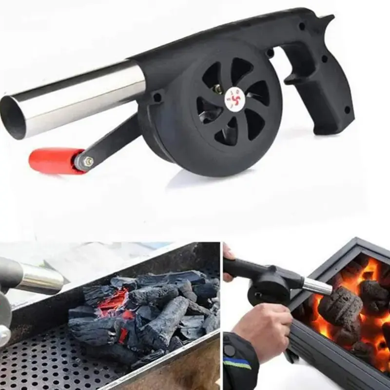 Hand-Operated Blower For BBQ
