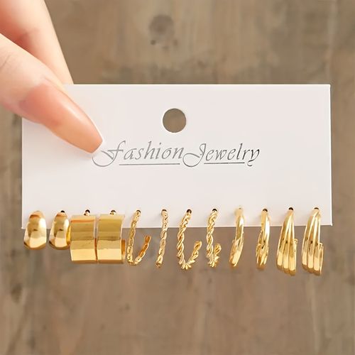 24 pairs of earrings combination set