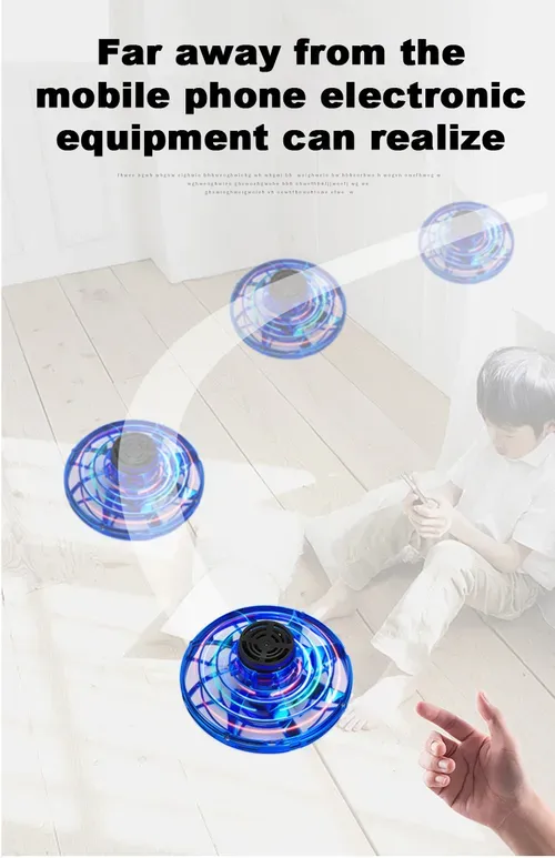 Induction Toy Fingertips Upgrade Flying Gyro UFO