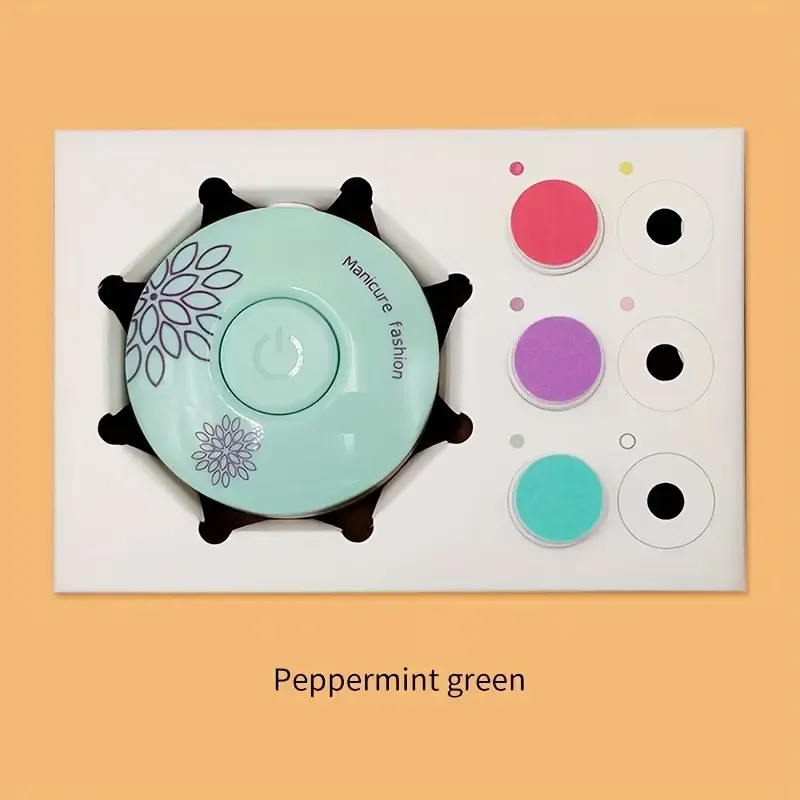 (Without battery)3pcs Electric Baby Nail Trimmer Kid Nail Polisher Tool Infant Manicure Scissors Baby Hygiene Kit Baby Nail Clipper Christmas Halloween Thanksgiving children's gifts