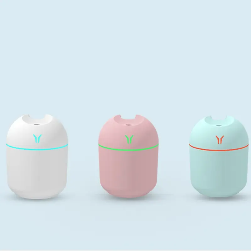 Air Humidifier Cute Aroma Diffuser with Night Light Cold Mist for Bedroom Home Car Plants Purifier Humifier Room Freshener