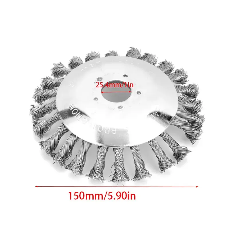 1pc Grass Trimmer Head Steel Wire Trimming Head Rusting Brush Cutter Mower Wire Weeding Head For Garden Lawn Mower