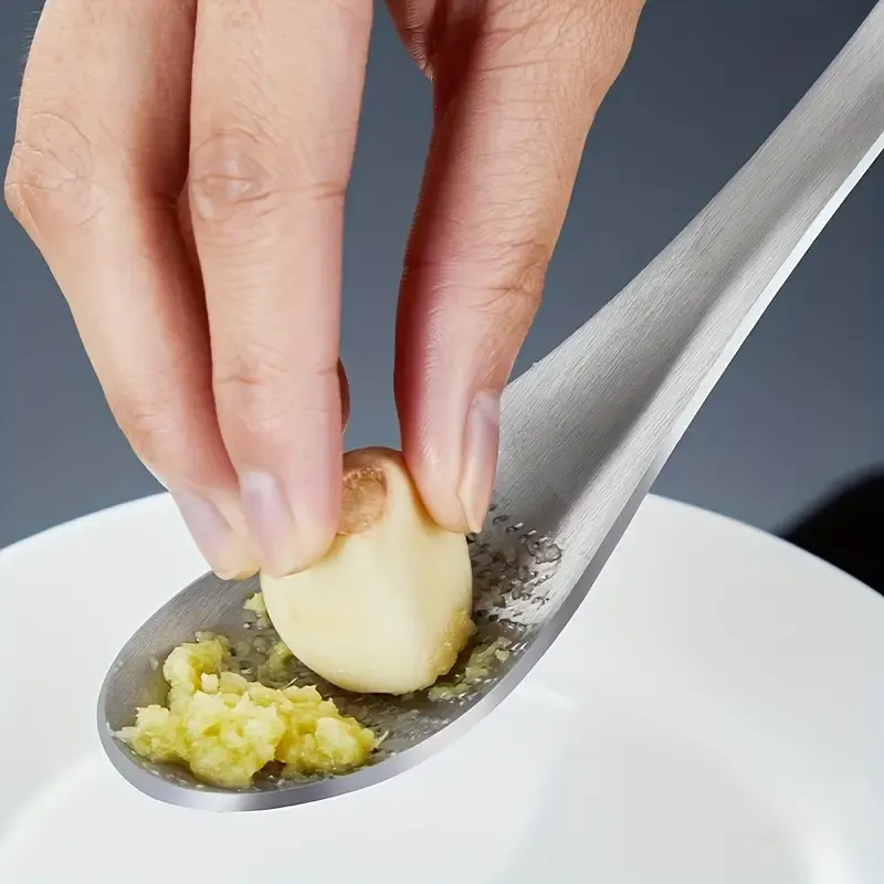 2PCS Stainless Steel Ginger Grater Spoon
