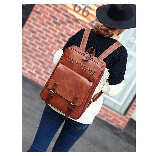 Casual college style backpack
