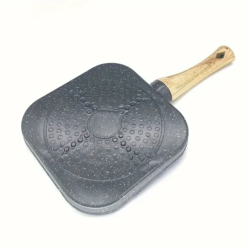 1pc Versatile 4-Hole Non-Stick Frying Pan