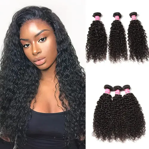 UNice Body Wave Human Hair Bundles Brazilian Virgin Hair Weave Extensions Sew in Bundles Straight Water Wave backtoschool Kinky Straight back
