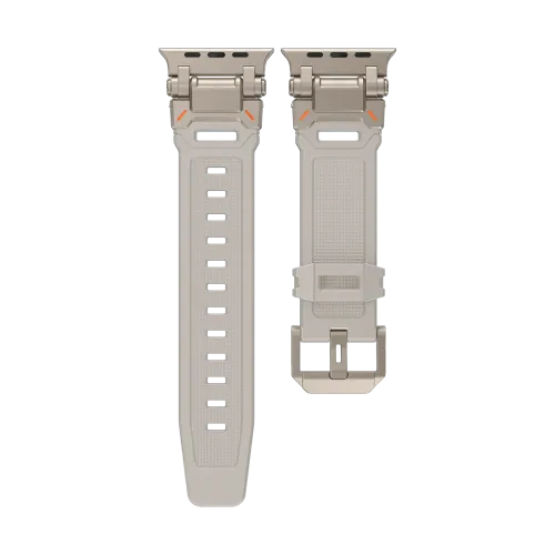 All-New Titanium Case with Silicone Strap
