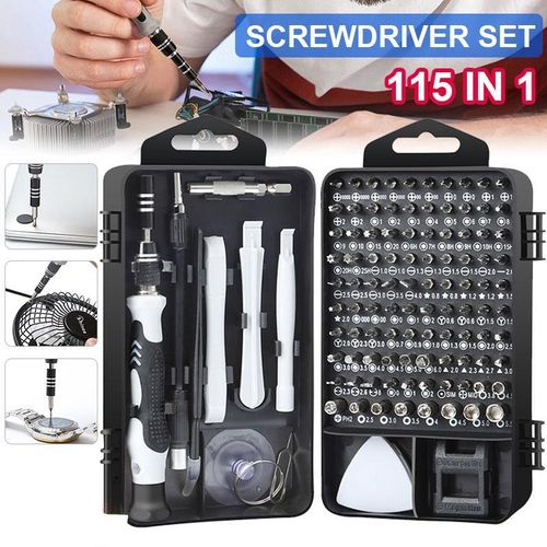 115-in-1 Multi-Function Screwdriver Set Mobile Phone, Laptop, and Home Appliance Repair Tool