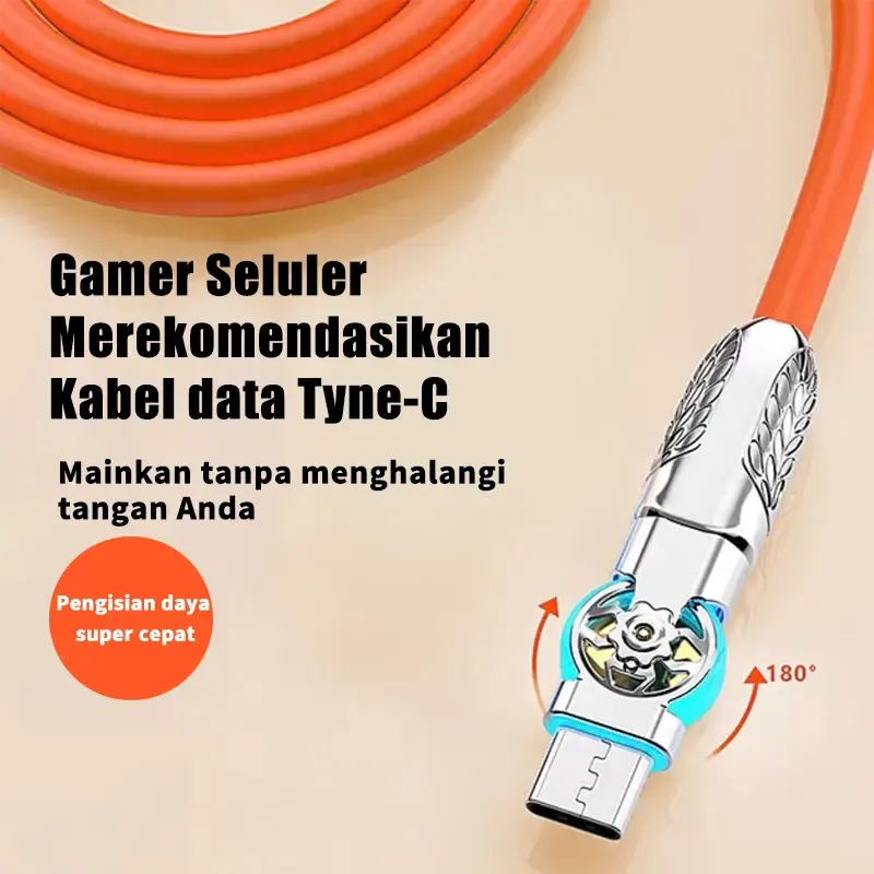 2-in-1 USB-C Charging Cable, Dual Type-C PD Fast Charge Compatible with iPhone 15 & More