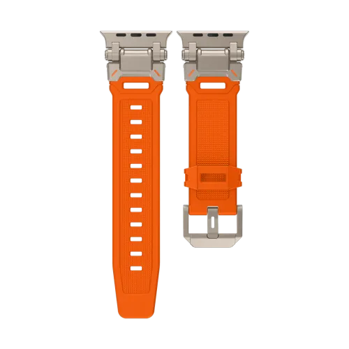 All-New Titanium Case with Silicone Strap