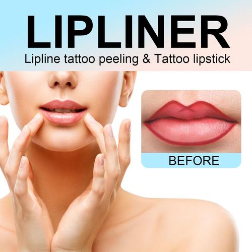 Long-Lasting Lip Liner Pencil - Peel-Off Lip Tint Pencil - All-Day & Night Wear Lip Liner Pencil